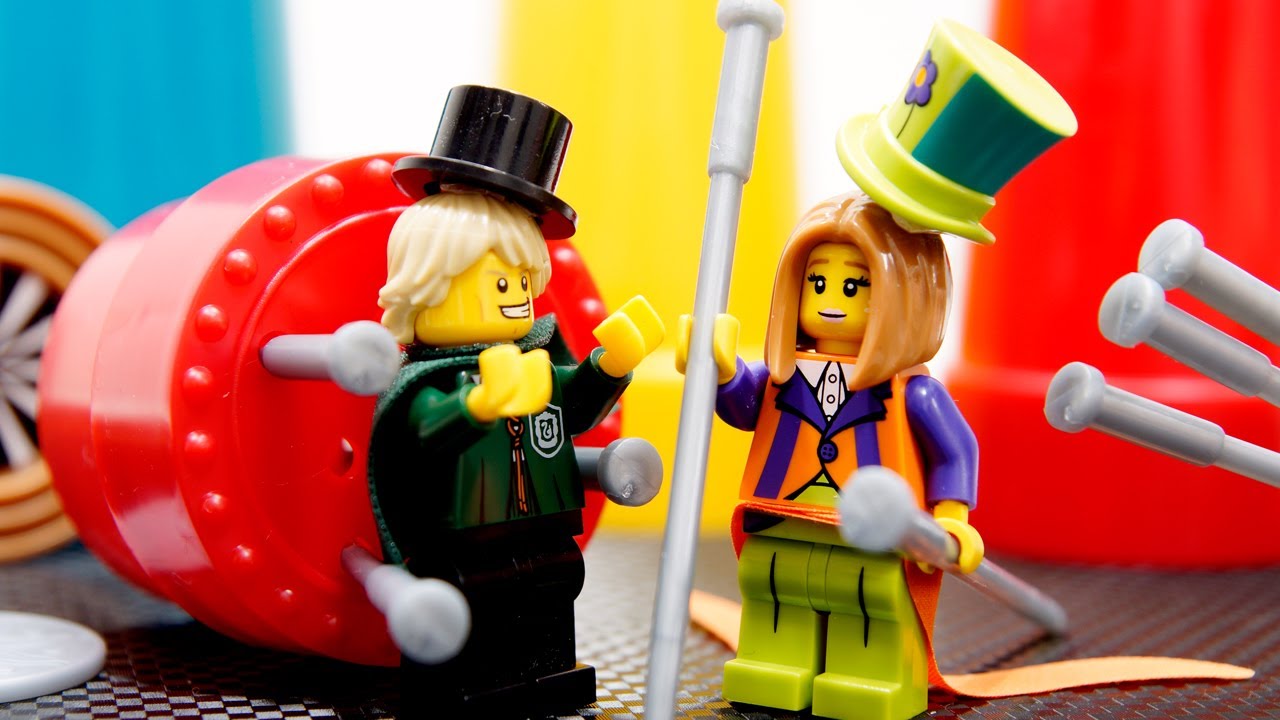 LEGO遊び】レゴでマジックショーごっこ！【アナケナ&カルちゃんの