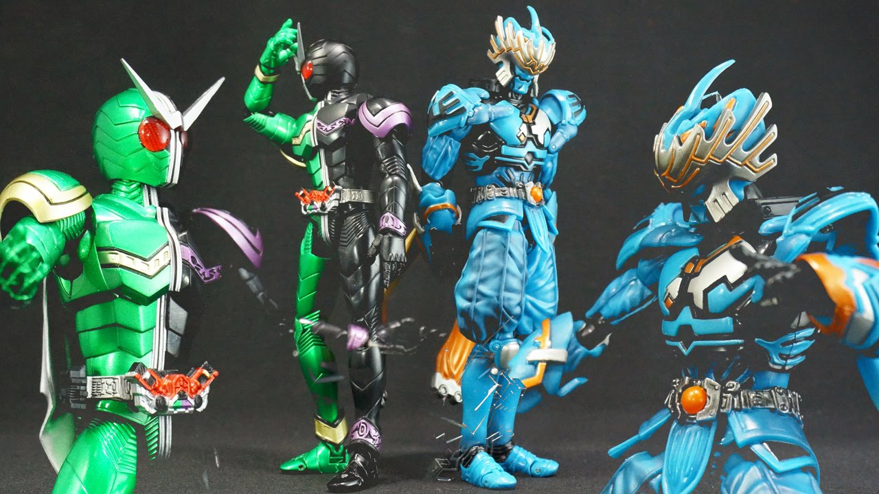 S H フィギュアーツ 仮面ライダーWダブル ナスカドーパント＆霧彦