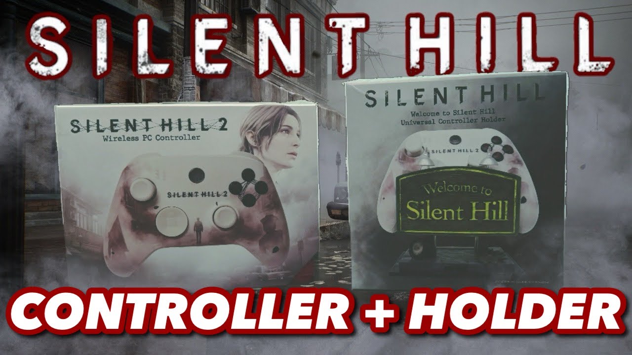 Unboxing The Silent Hill 2 Remake Controller & Controller Holder