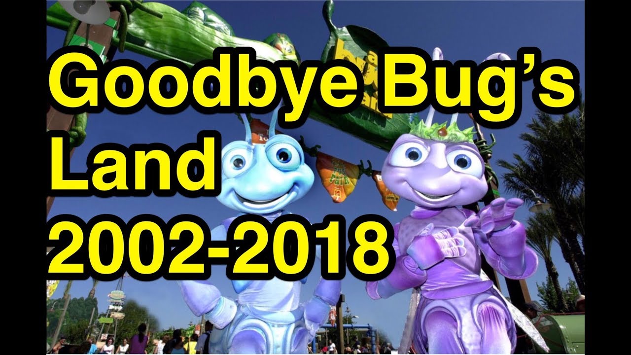 Bug's Land is Closing for the New Marvel Land - YouTube