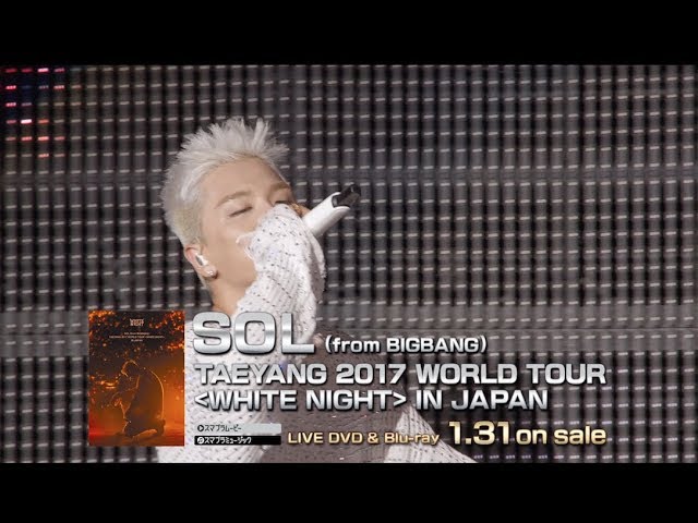SOL (from BIGBANG) - 'TAEYANG 2017 WORLD TOUR [WHITE NIGHT] IN