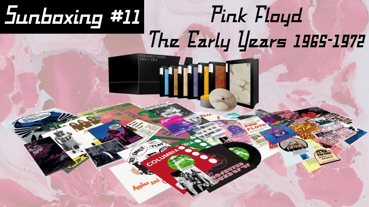 Unboxing the Pink Floyd - The Early Years 1965-1972 Box Set