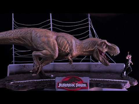 Jurassic Park plastic model!] 1/35 Scale TYRANNOSAURUS REX