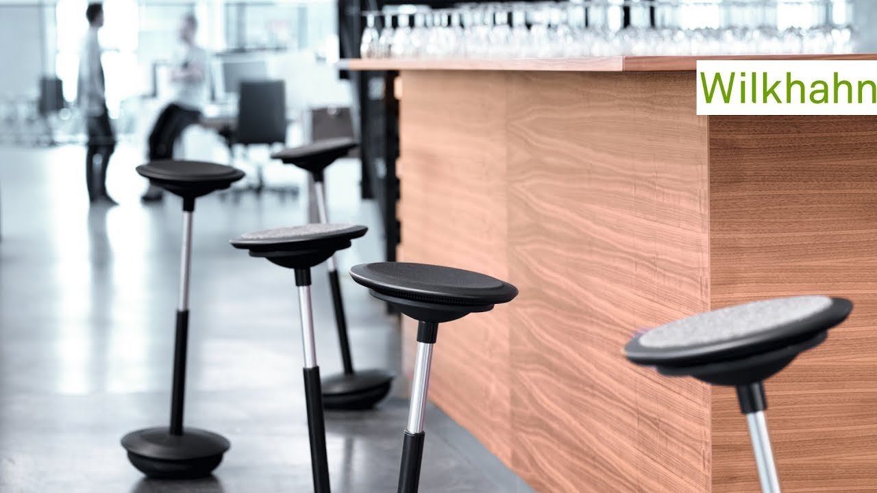 Stitz2- Leaning aid perfect for standing desks - Wilkhahn - YouTube