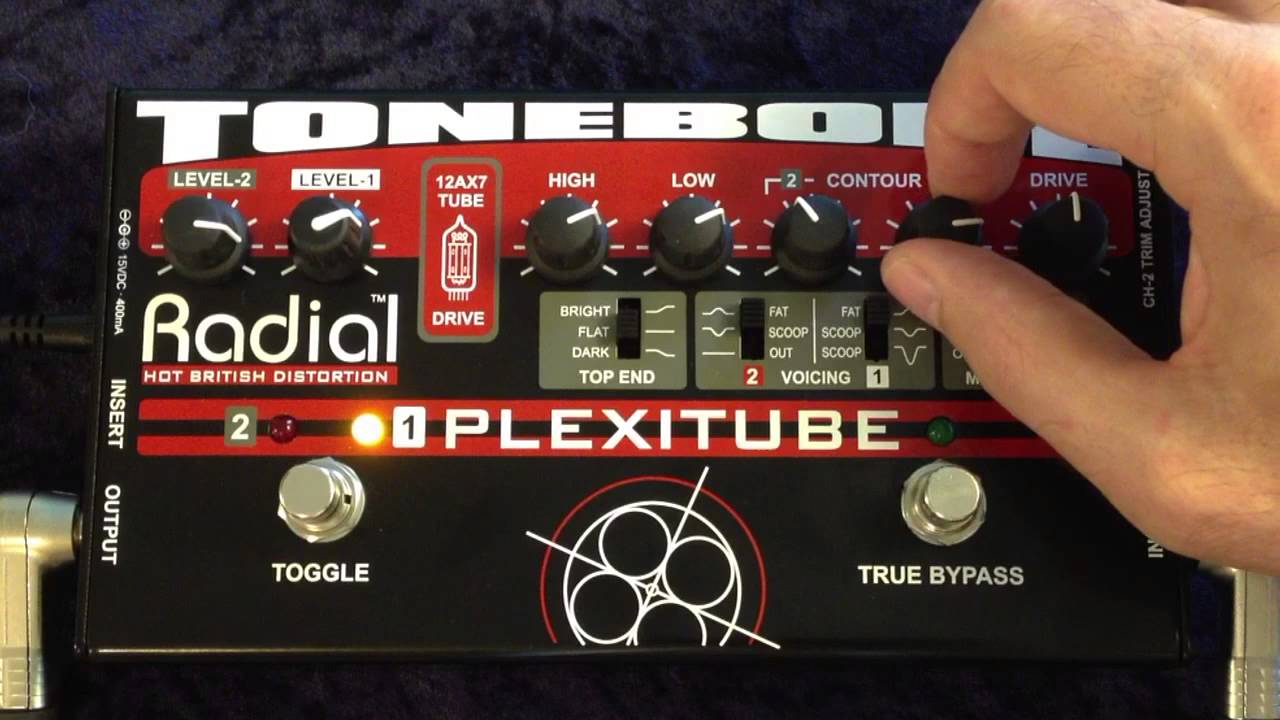 Radial Tonebone Plexitube Demo - YouTube