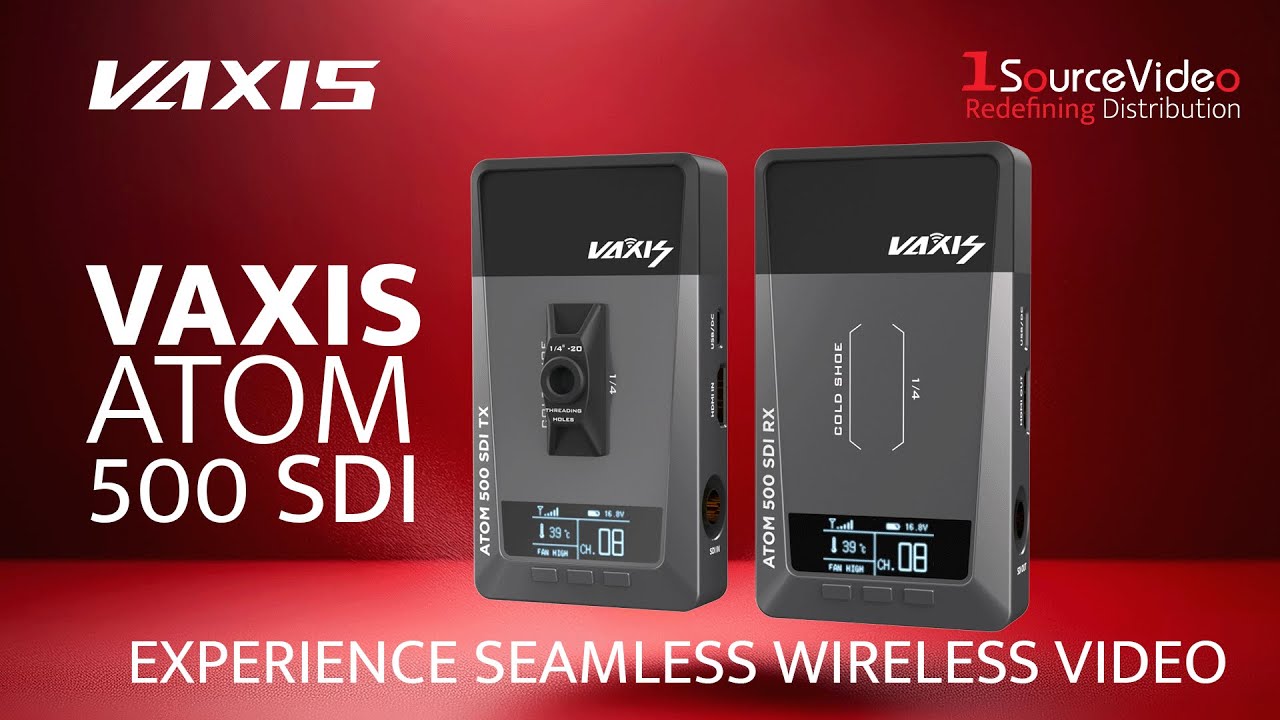 Experience Seamless Wireless Video with the Vaxis Atom 500 SDI