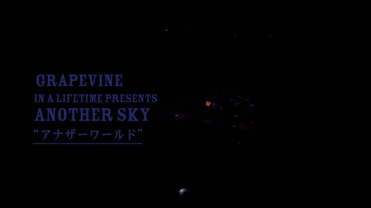 GRAPEVINE - アナザーワールド(in a lifetime presents another sky