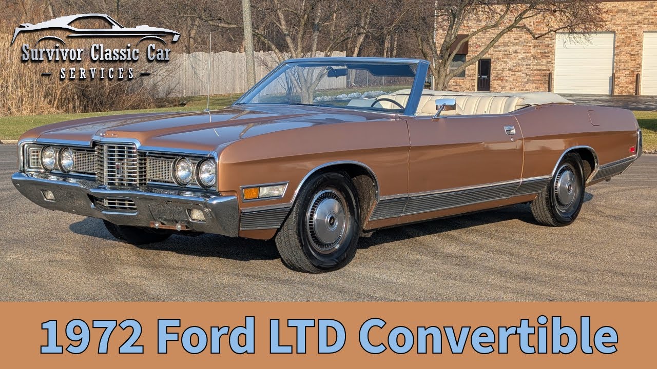 1972 Ford LTD Convertible For Sale Survivor Classic Car Services