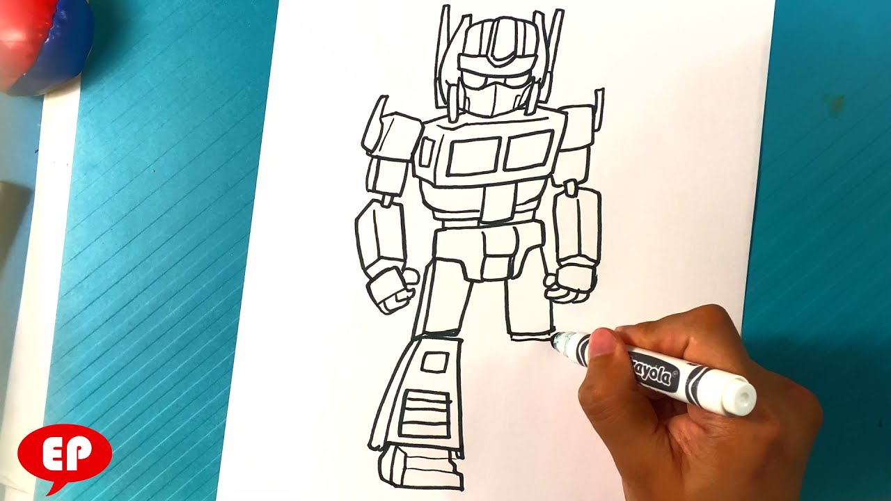 AMAZING How to Draw TRANSFORMERS - Optimus Prime - YouTube