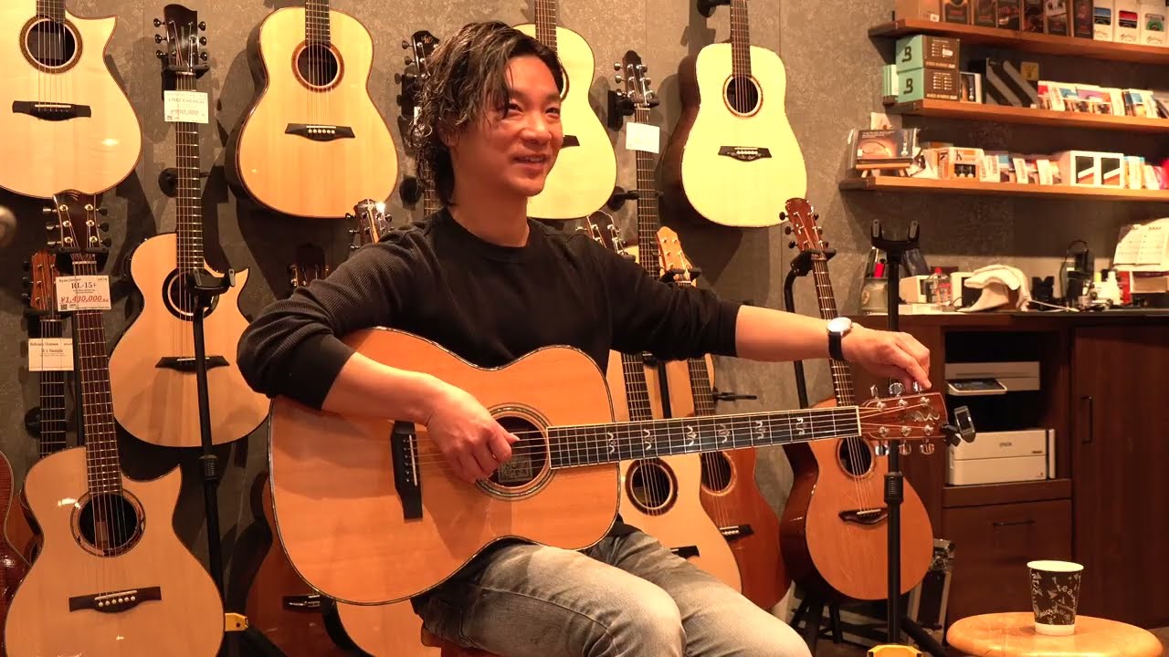 LARRIVEE OM 10 Pelican (1995) Blue-G & Yuki Matsui - YouTube