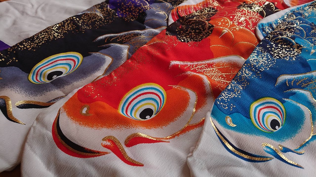 鯉のぼり紹介第13旒】染工房彩 龍輝【オリジナル鯉のぼり】 - YouTube