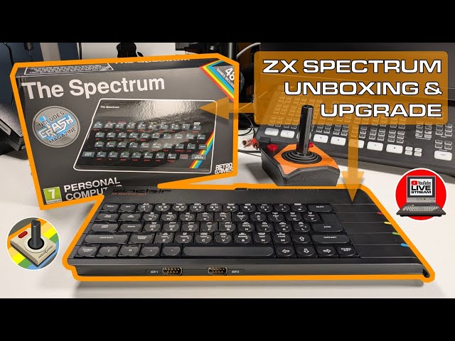 🔴️ Let's Upgrade and Unbox Modern ZX Spectrum Computers, LIVE