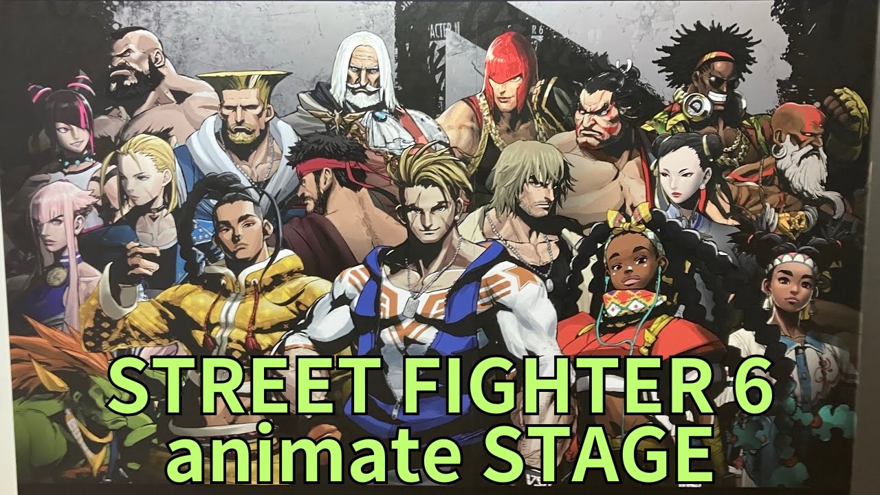 STREET FIGHTER 6 animate STAGE」キャラクターパネル Outfit資料館