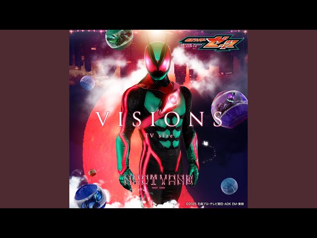 VISIONS TV size （『仮面ライダーゼッツ』主題歌） - YouTube