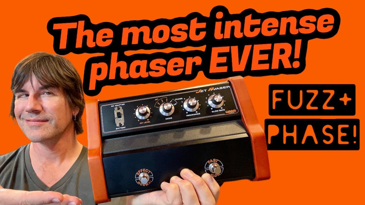 THE MOST INTENSE PHASER EVER! A Classic Returns WARM AUDIO JET