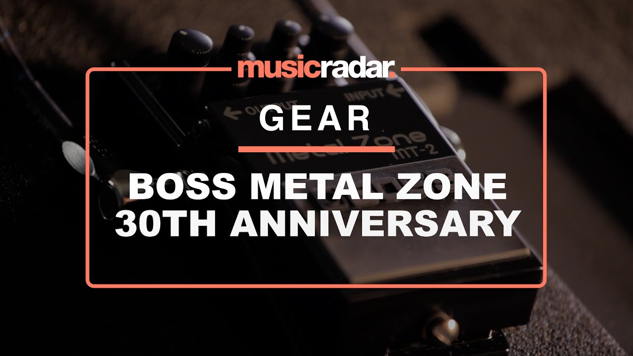 Hear 9 guitar and synth tones from the Boss Metal Zone 30th