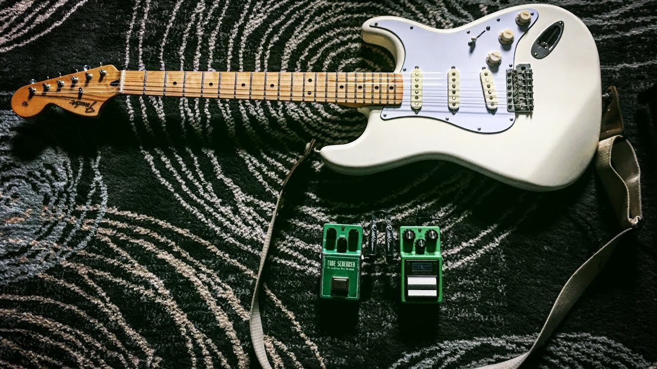 Vintage Ibanez TS808 vs. TS9 - (Original 808 & Analogman TS9