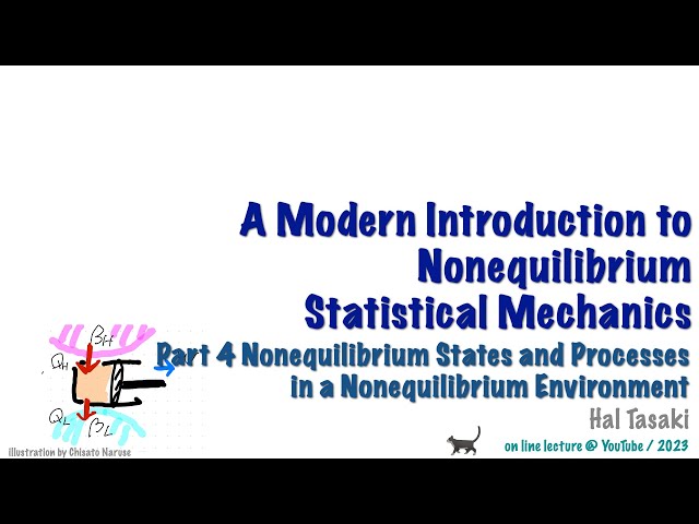 NEJ44 田崎晴明『非平衡統計力学入門：現代的な視点から』 - YouTube