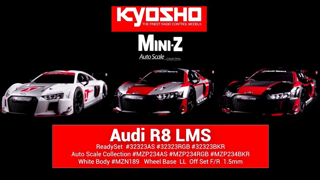 ASC MR03RWD Audi R8 LMS アウディスポーツ 2015 MZP234AS | 京商 | RC