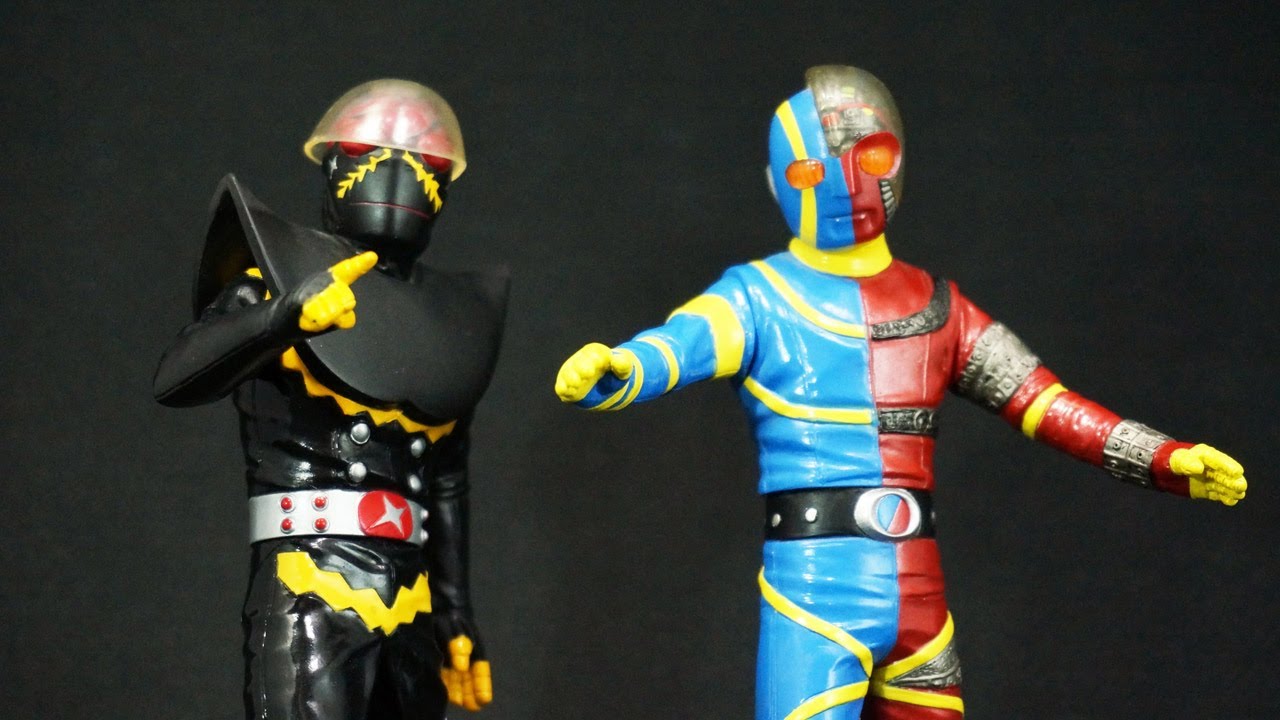 人造人間キカイダー＆ハカイダー ソフビ魂シリーズ Kikaider