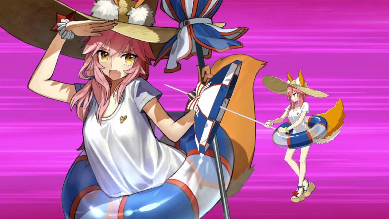 Fate/Grand Order】玉藻の前〔ランサー〕宝具＋EXアタック【FGO