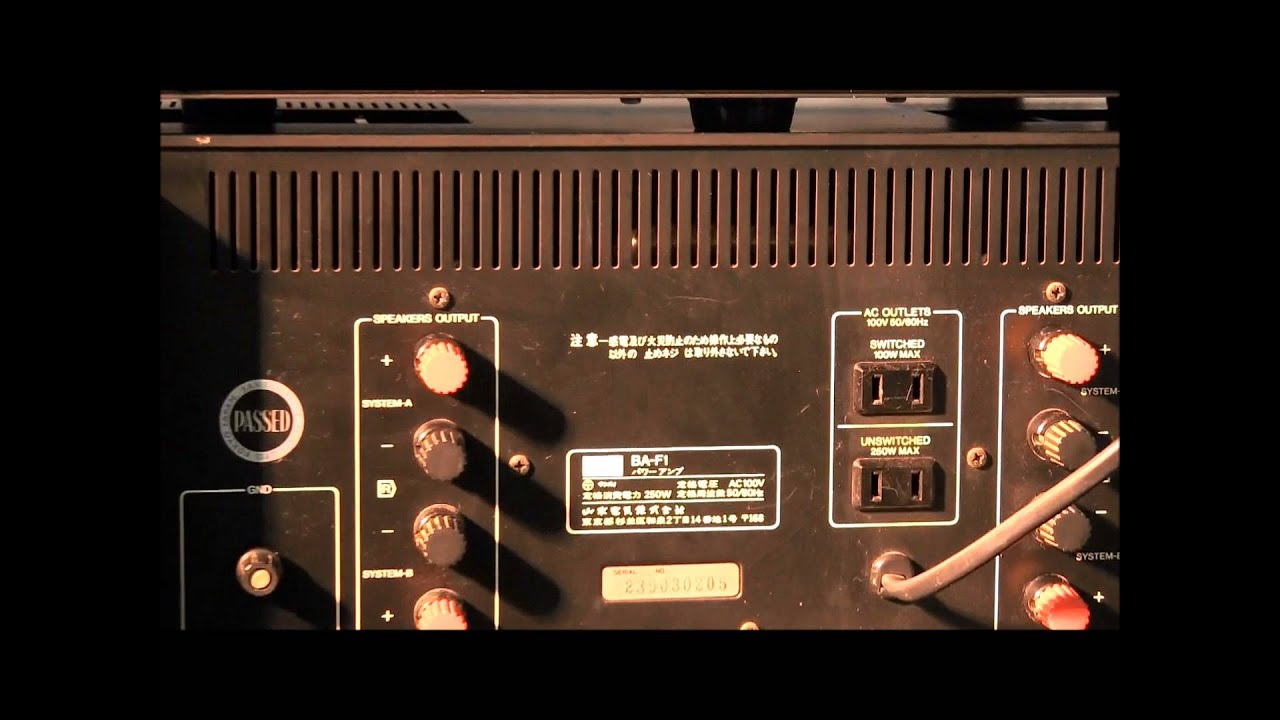 サンスイ祭1】 SANSUI 山水 CA-F1 プリアンプ BA-F1 パワーアンプ