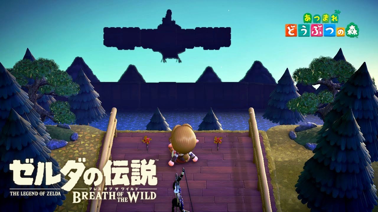 あつ森でブレワイ再現 #7 リトの村〜神獣ヴァ・メドー - YouTube