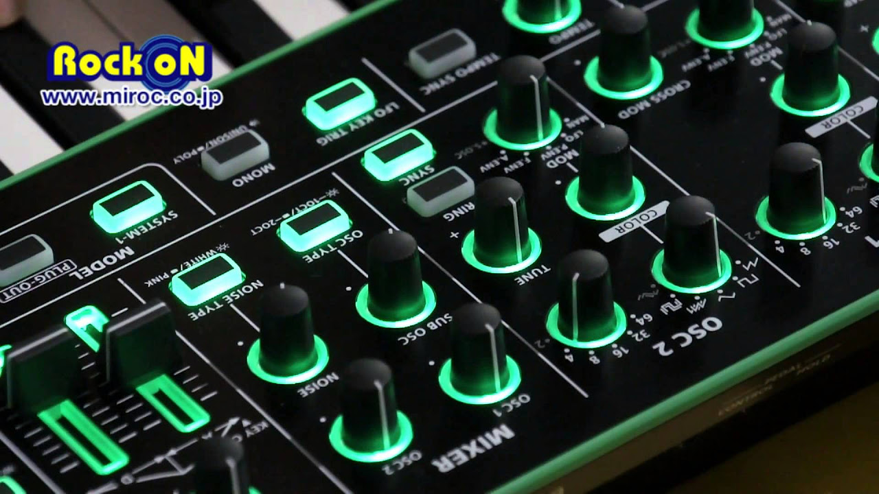 AIRA Rock oN Lab. - Roland SYSTEM-1 Review!! - YouTube