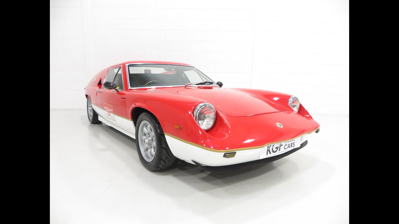 A Superb Lotus Europa S2 Recreated as a Type 47 John Player Gold