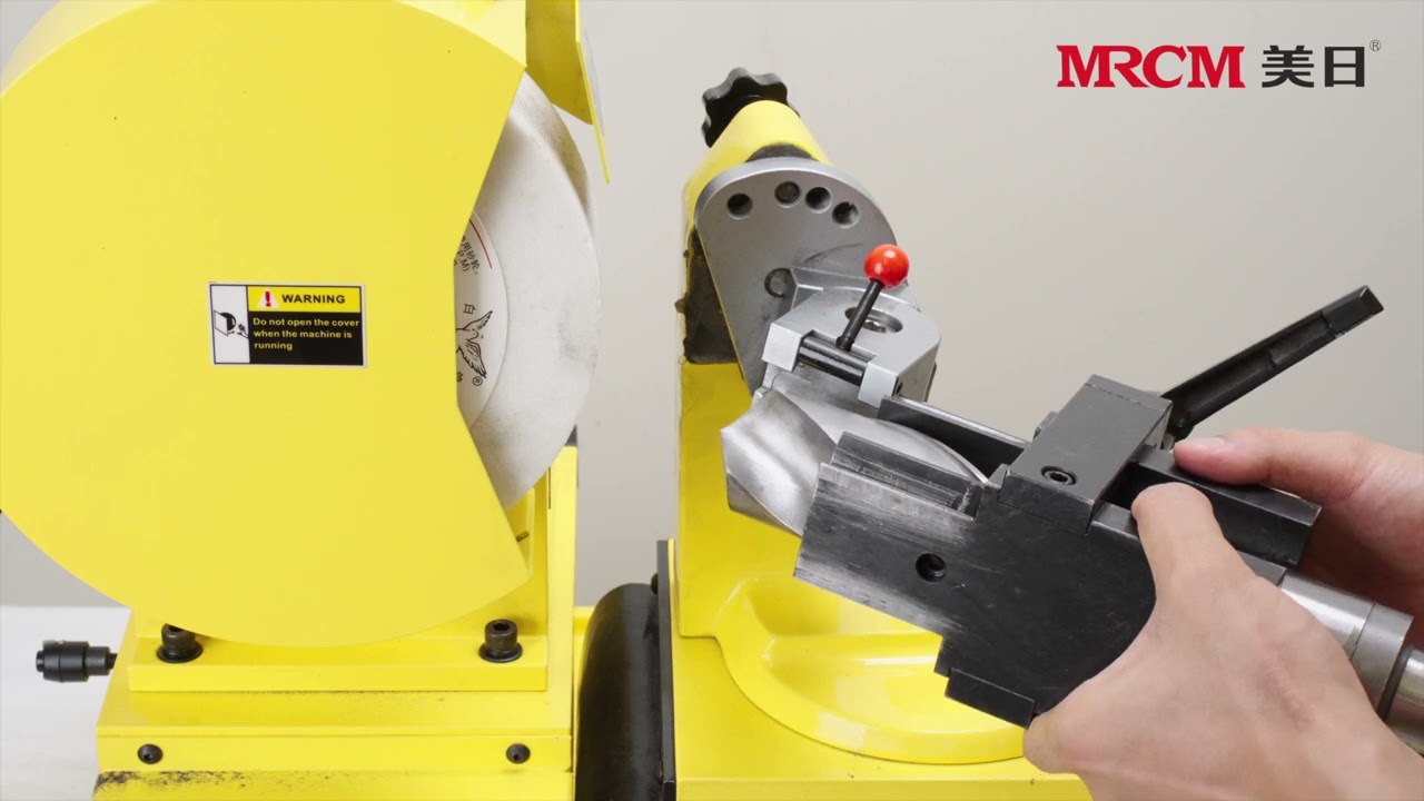 MRCM Pruduct MR-60A/80A Universal Drill Sharpener. - YouTube