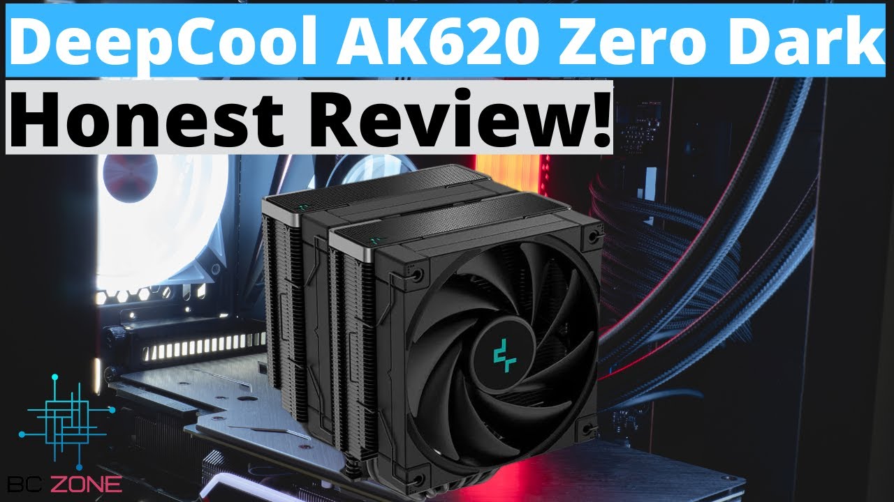 DeepCool AK620 Zero Dark Review - YouTube