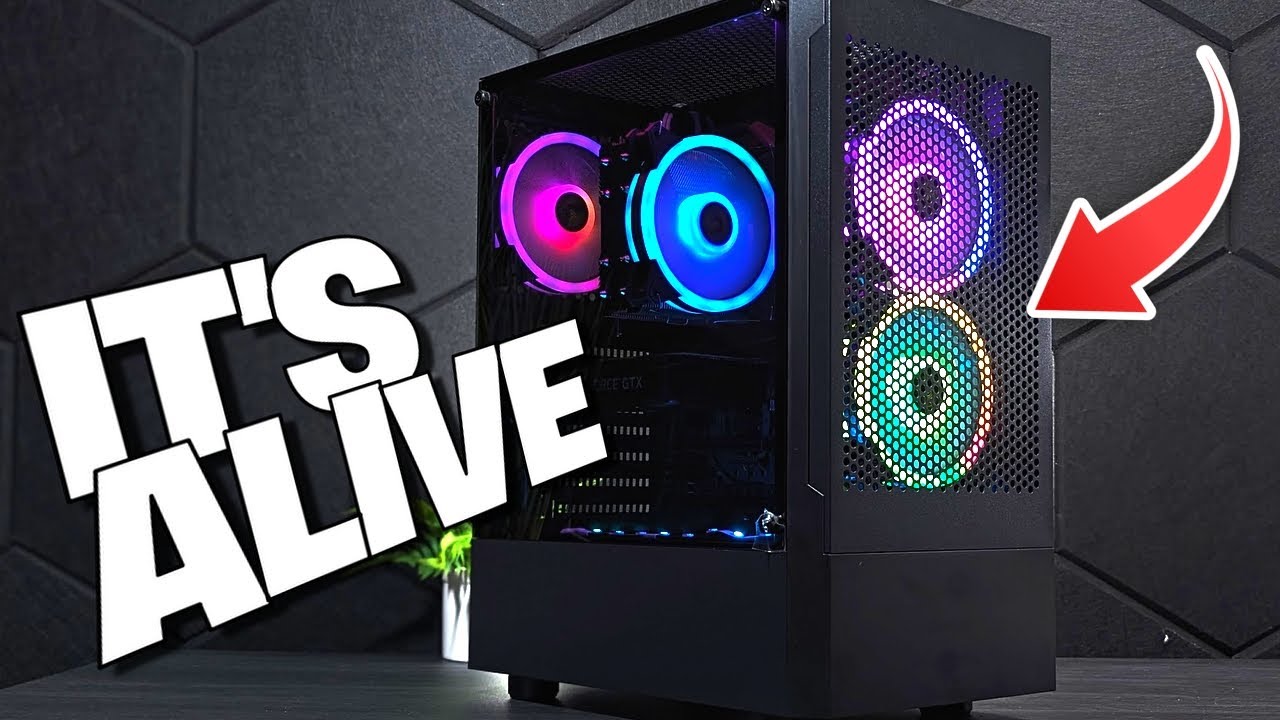 Reviving This DEAD Gaming PC | Salvage Build Pt. 2 Ryzen 2700X +