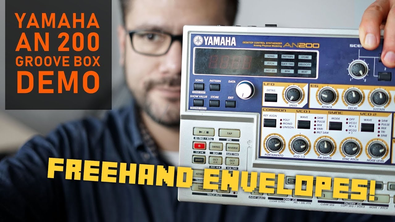 Yamaha AN200 demo: closer look at the virtual analog synth and