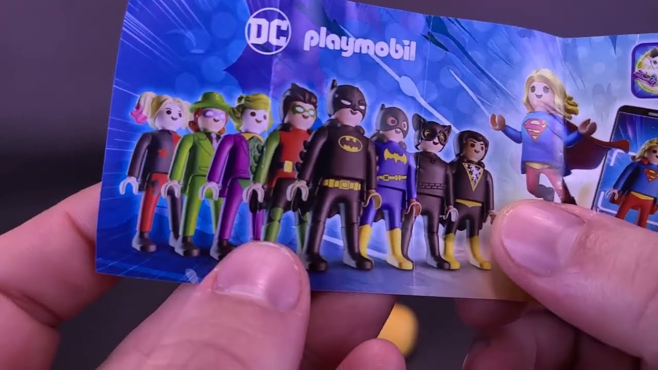 Playmobil DC Superheroes Kinder Surprise Eggs | ‪@TheReviewSpot