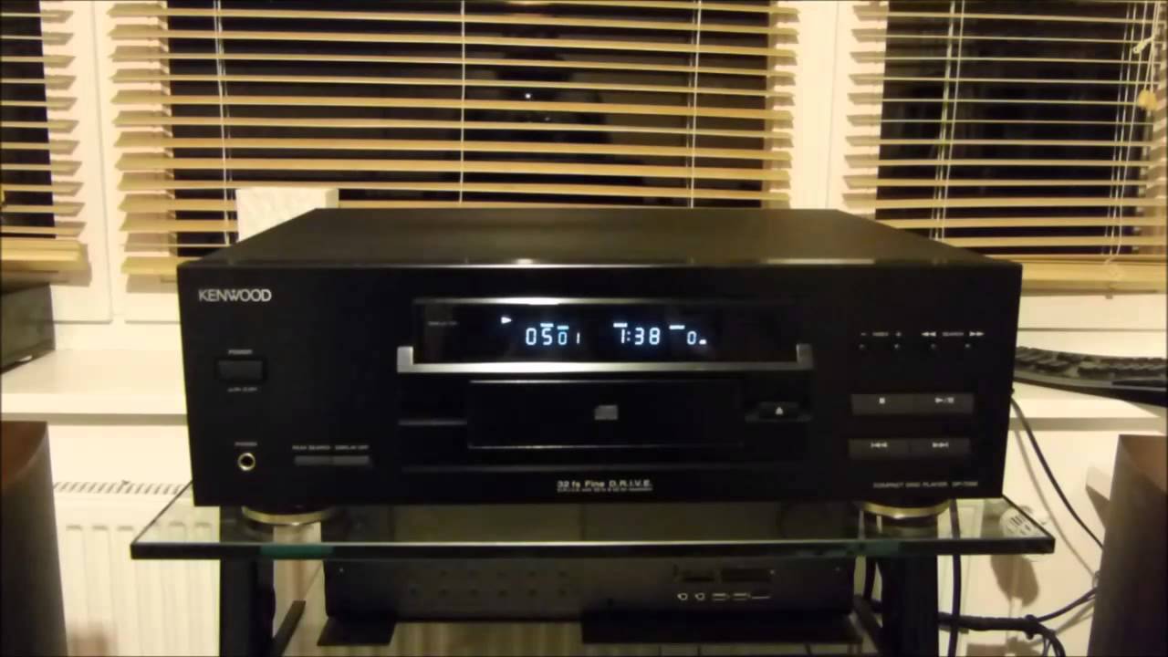 Kenwood DP-7090 audiophiler CD-Player - YouTube