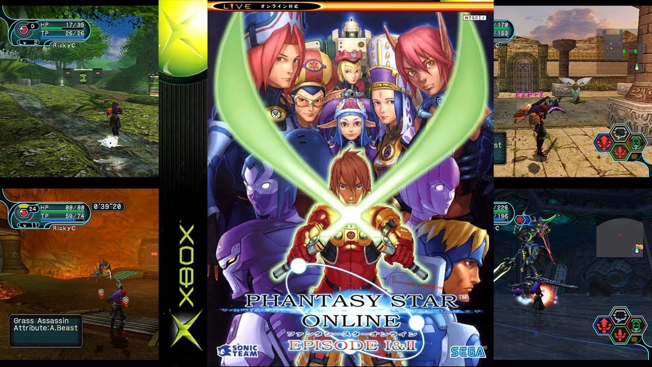 Phantasy Star Online Episode I & II (Xbox longplay) Part 2 - YouTube