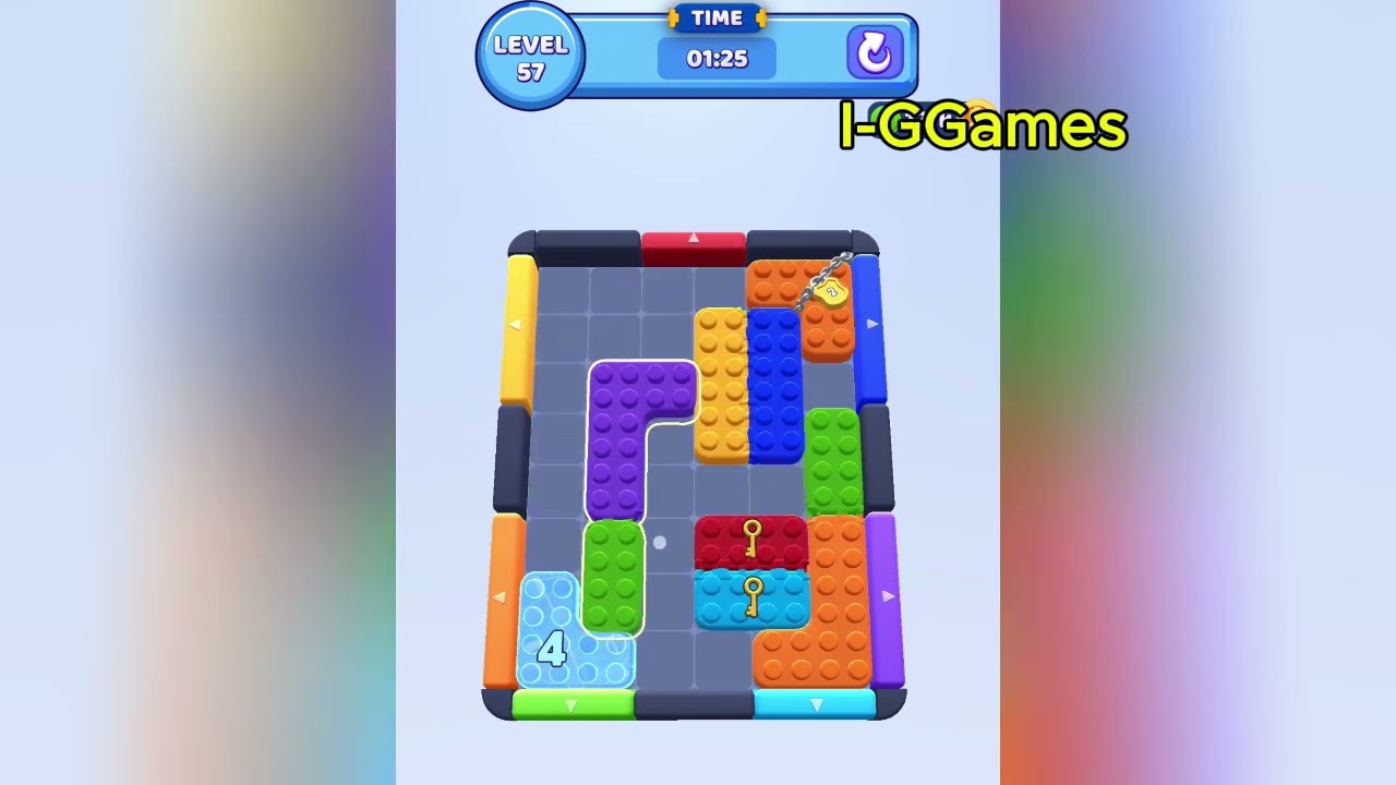 Color Block Jam Level 57 - YouTube