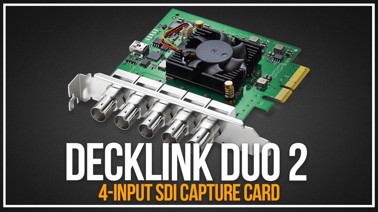 Blackmagic Decklink Duo 2: Unboxing & Review! - YouTube