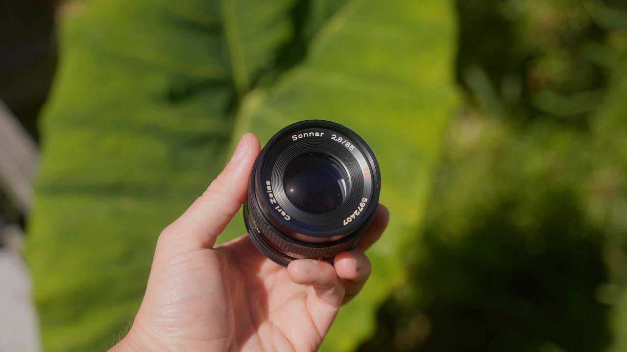 Contax Zeiss 85mm f/2.8 AEG First Impressions + Footage (Sony FX3
