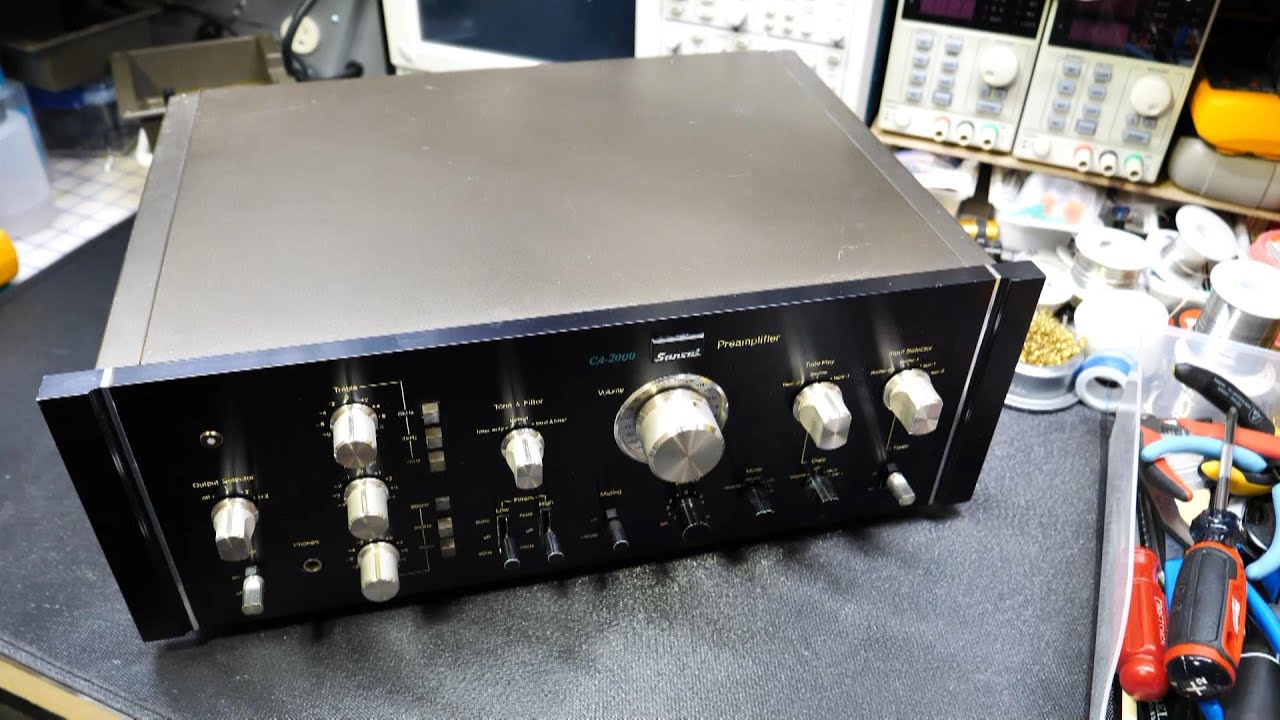 Sansui CA-2000 Part 2 - YouTube