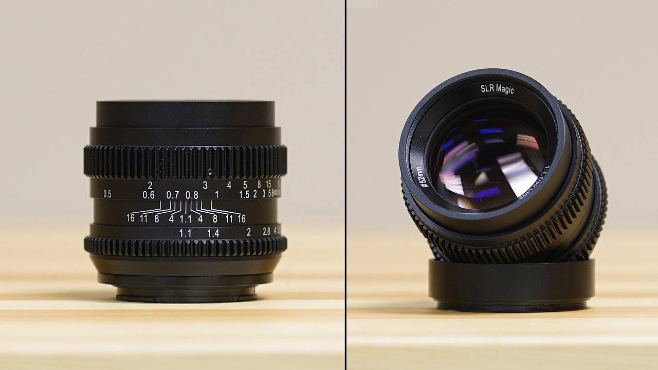 SLR Magic 50mm F/1.1 Review (4K video samples) - YouTube