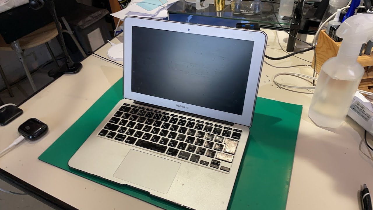 15,000円】MacBook Air 2014 11インチ、バッテリー交換修理 - YouTube