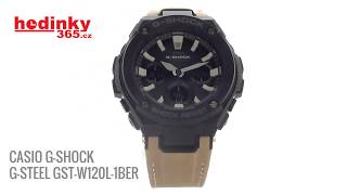 Casio G Shock G Steel GST W120L 1BER - YouTube