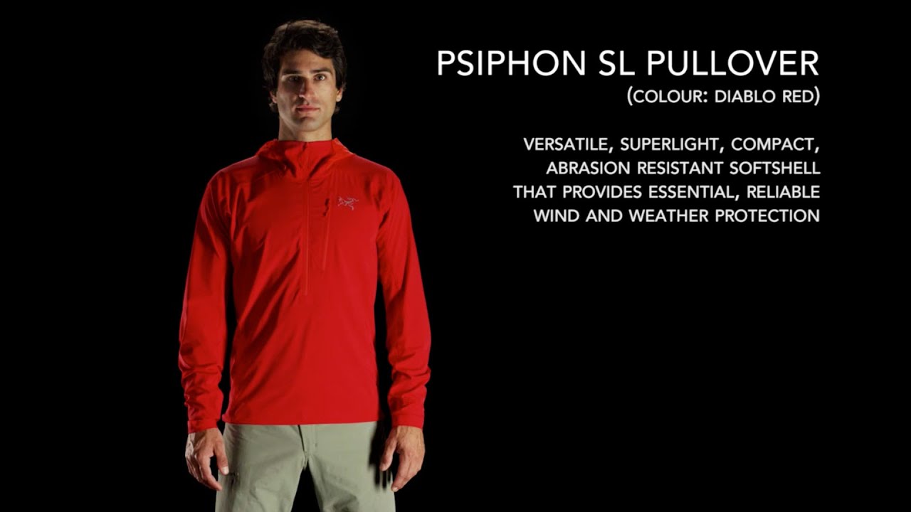 Arc'teryx: Psiphon SL Pullover Men's - YouTube