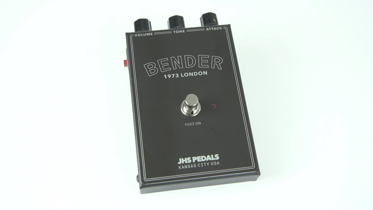 JHS Pedals BENDER - 1973年製のTONE BENDER MkIIIを再現したファズ