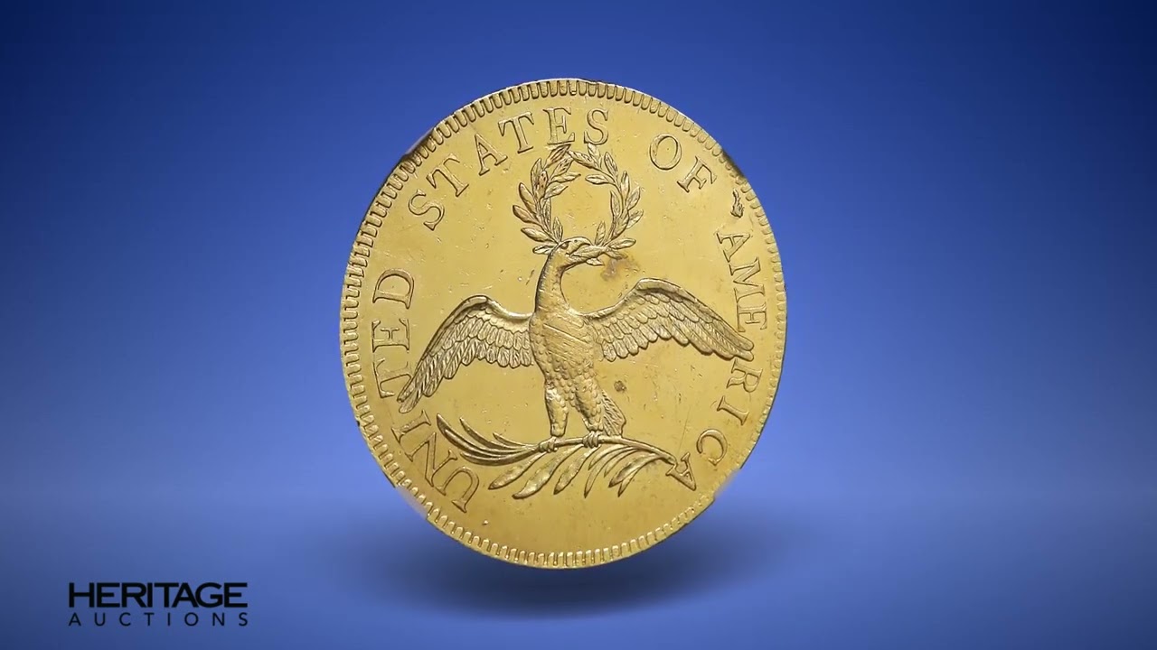 1795 $10 13 Leaves, BD-5, R.5, MS61 NGC. Early Eagles | Lot