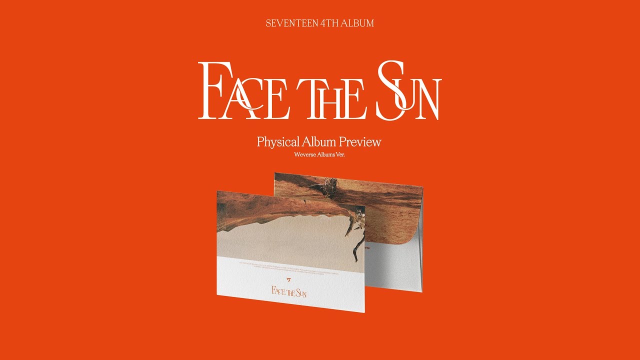 SEVENTEEN｜韓国4枚目のアルバム『Face the Sun』Weverse Albums ver