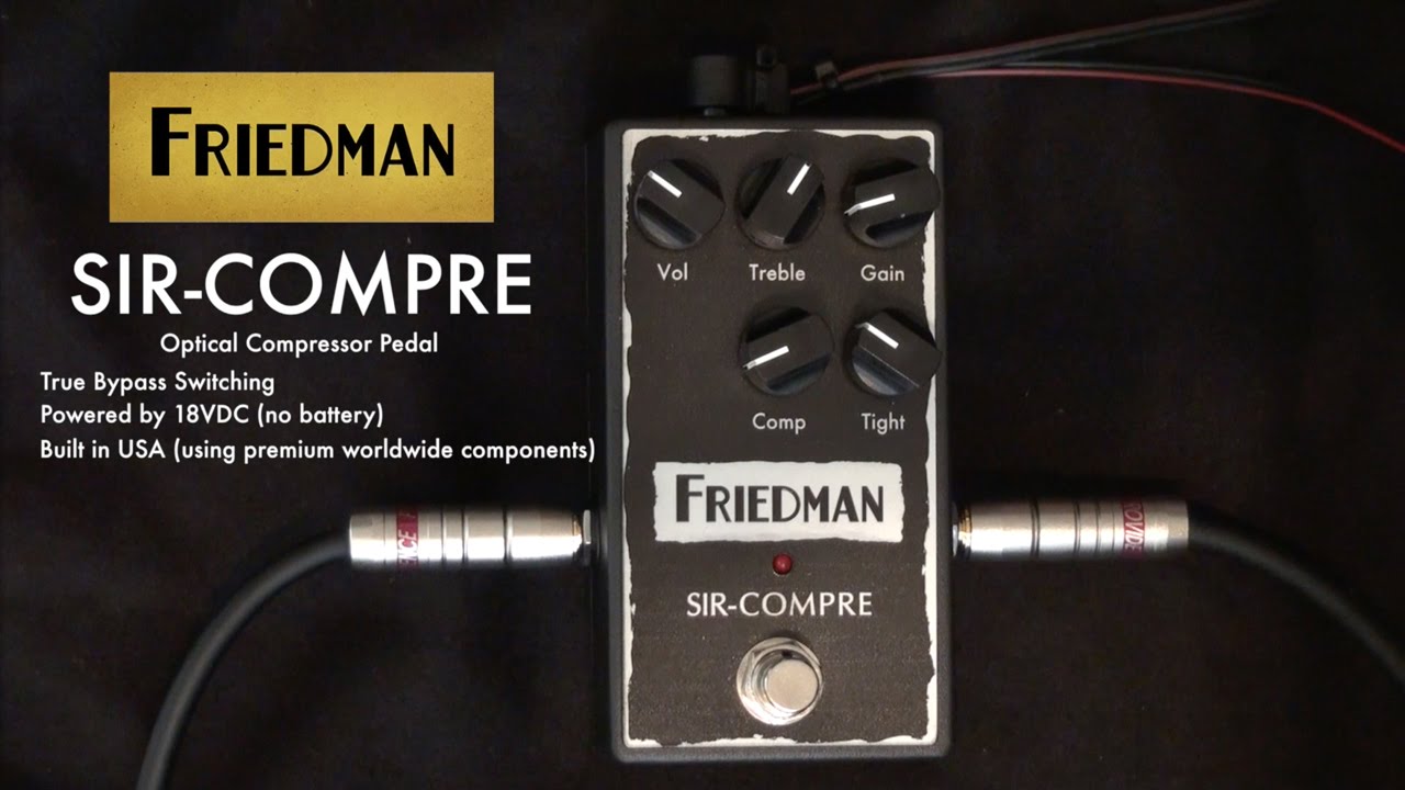 Friedman SIR-COMPRE Guitar - YouTube
