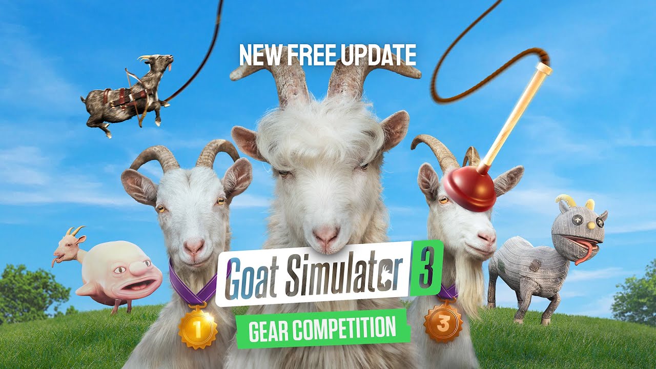 新たなギアを導入する「Goat Simulator 3」の無料アップデートと“Hocus