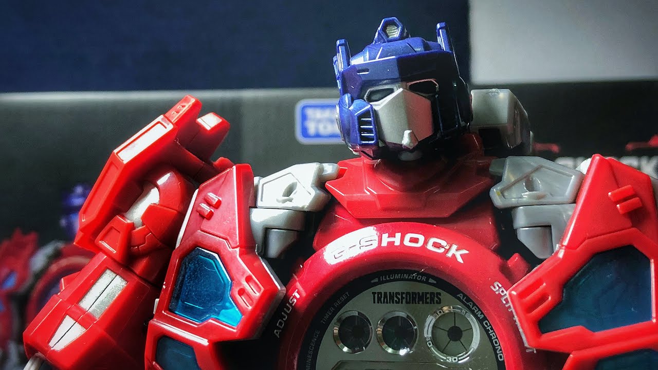 Casio G-Shock x Takara Tomy Transformers figurine review | another